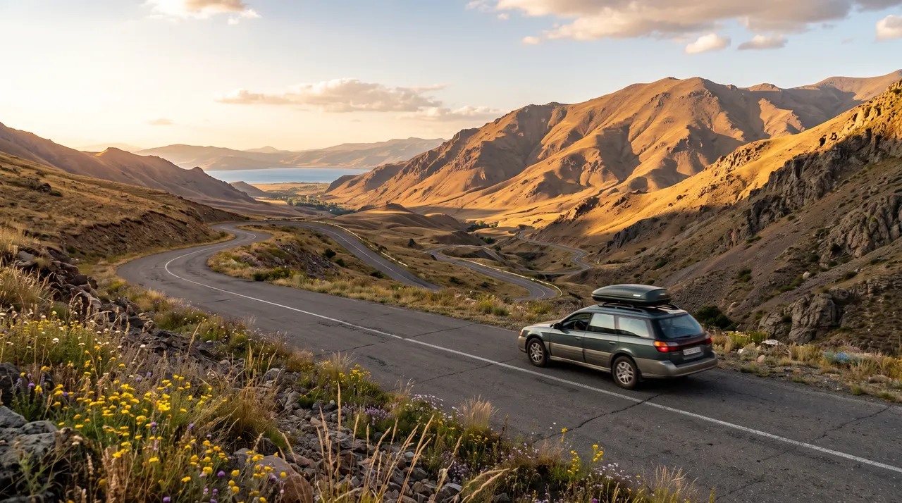 Driving in Armenia