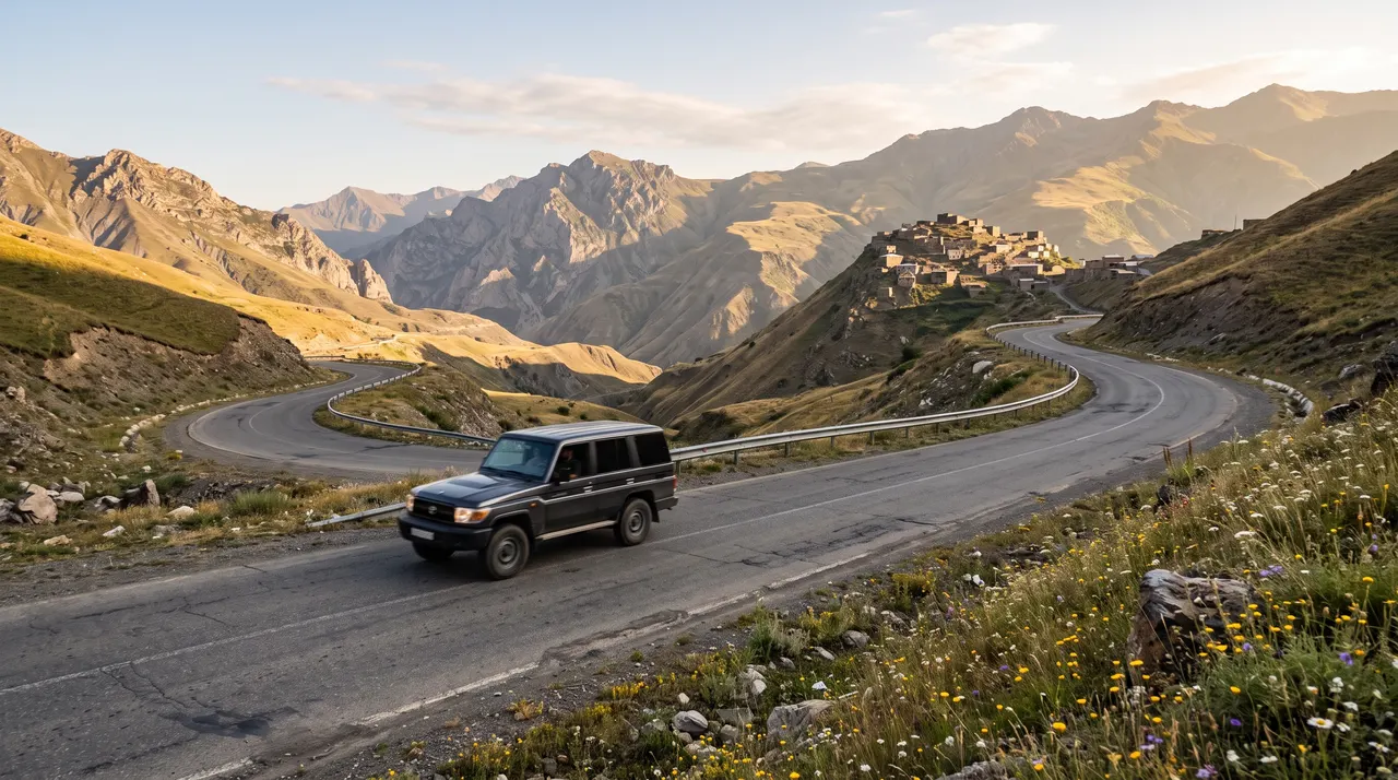 Driving in Azerbaijan