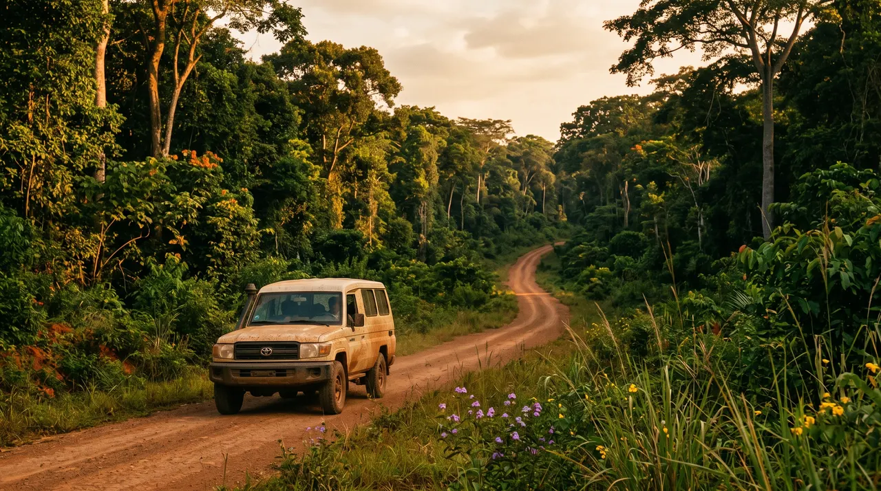 Driving in Central African Republic