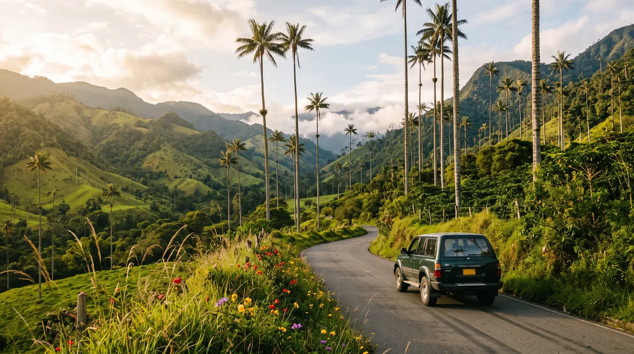 Driving in Colombia