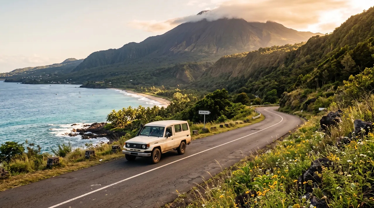 Driving in Comoros with a foreign licence