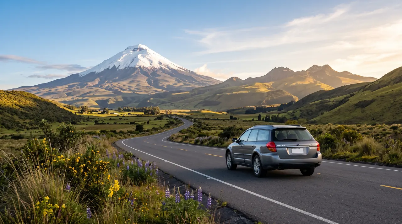 Driving in Ecuador