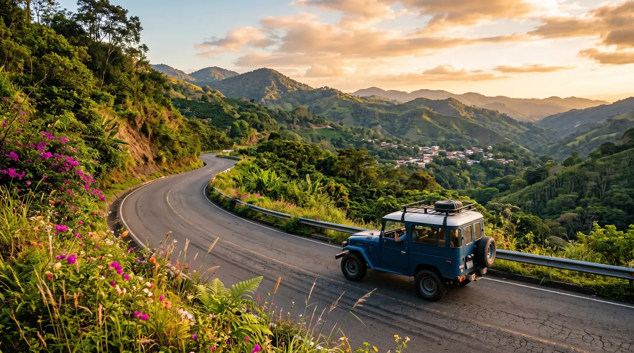 Driving in El Salvador
