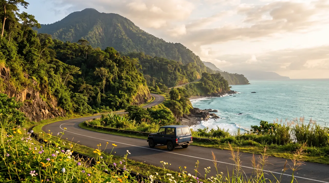 Driving in Equatorial Guinea