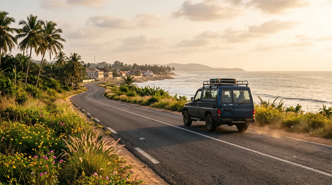 Driving in Ivory Coast