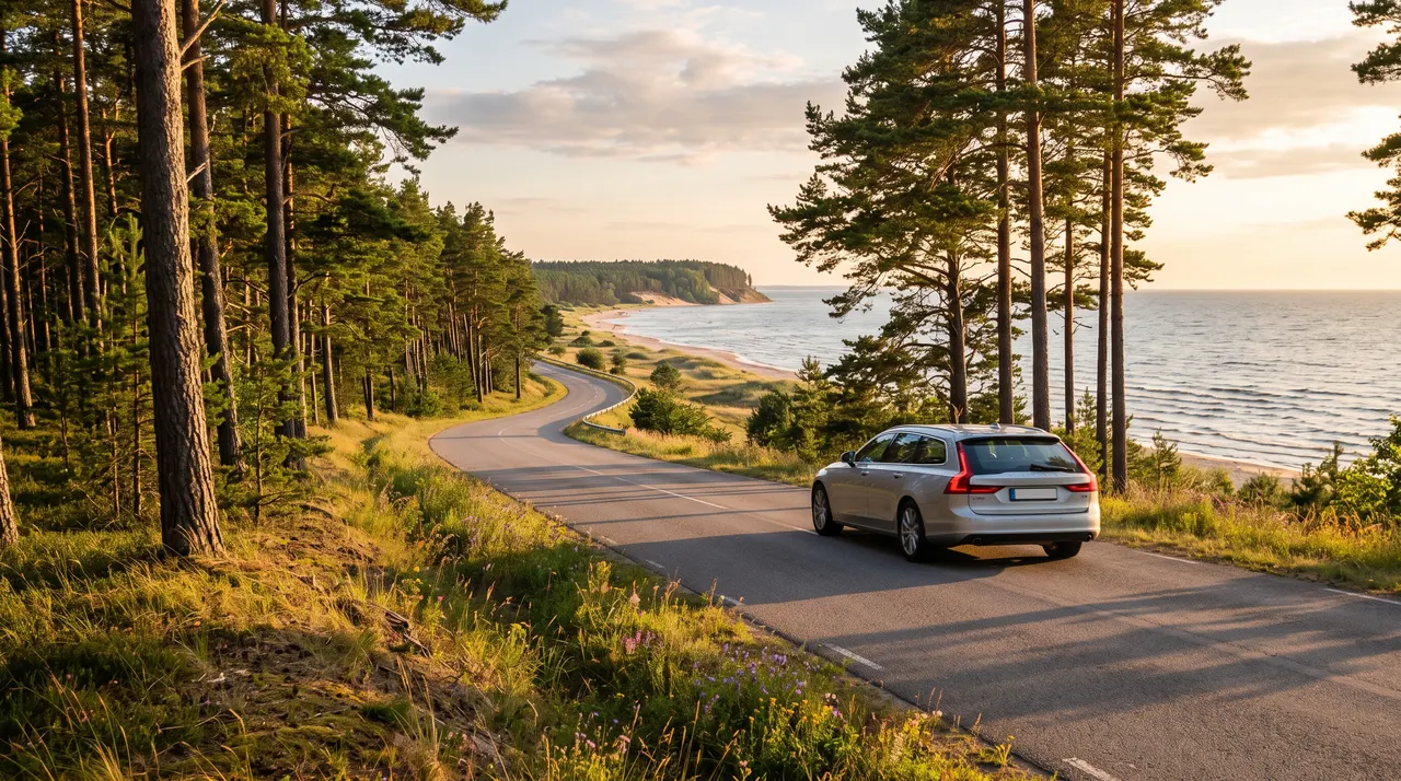 Driving in Latvia