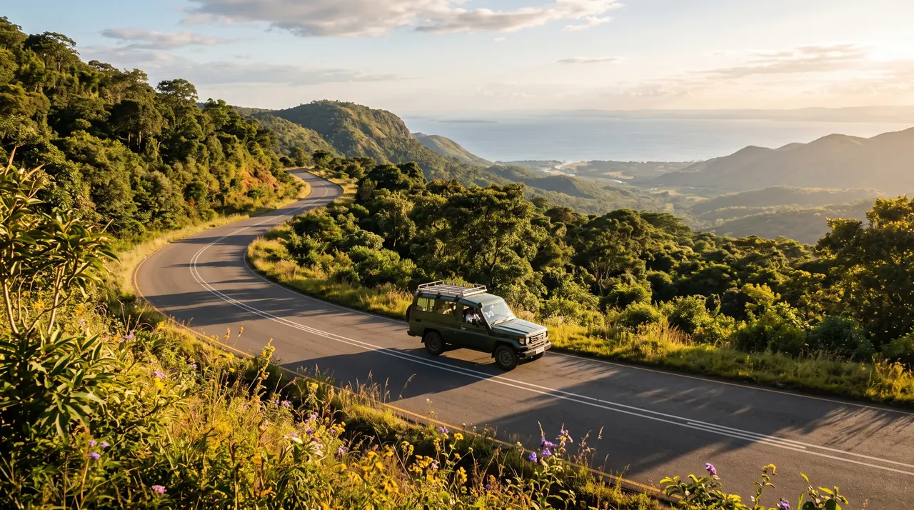 Driving in Malawi