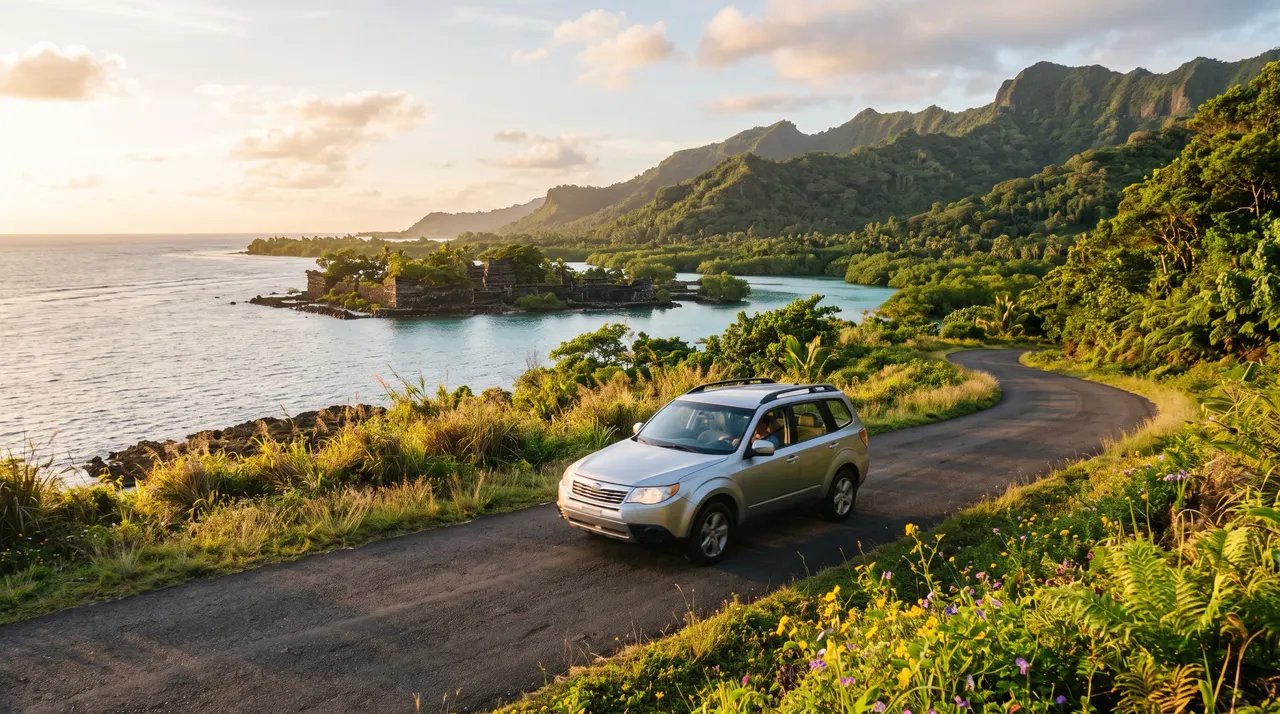 Driving in Micronesia with a foreign licence