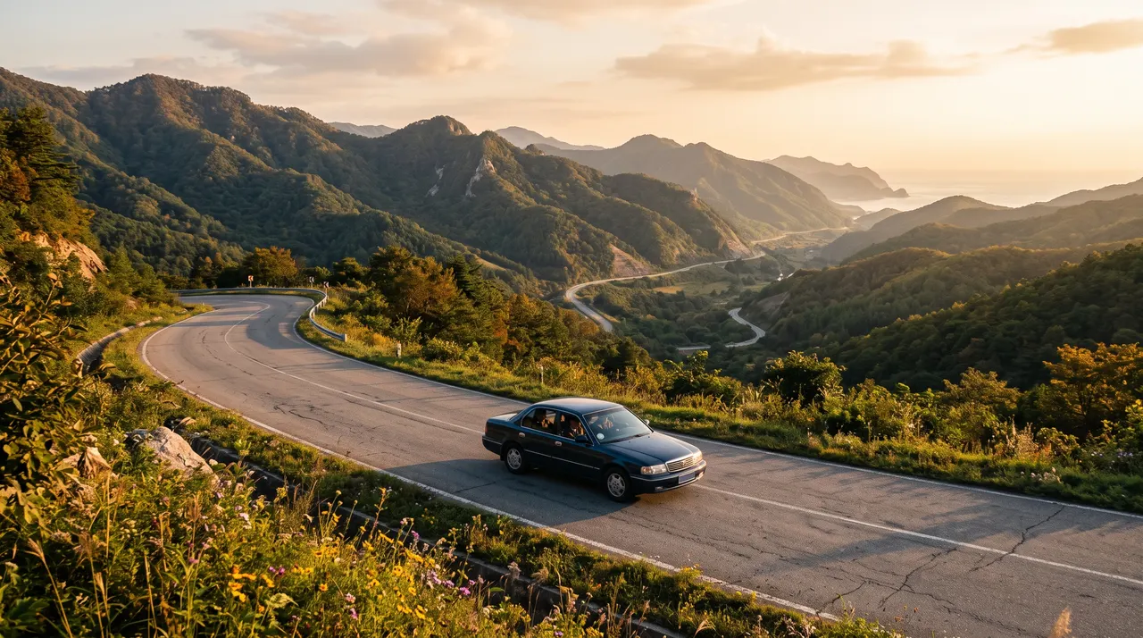 Driving in North Korea