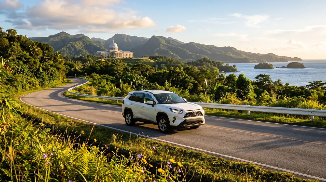 Driving in Palau with a foreign licence