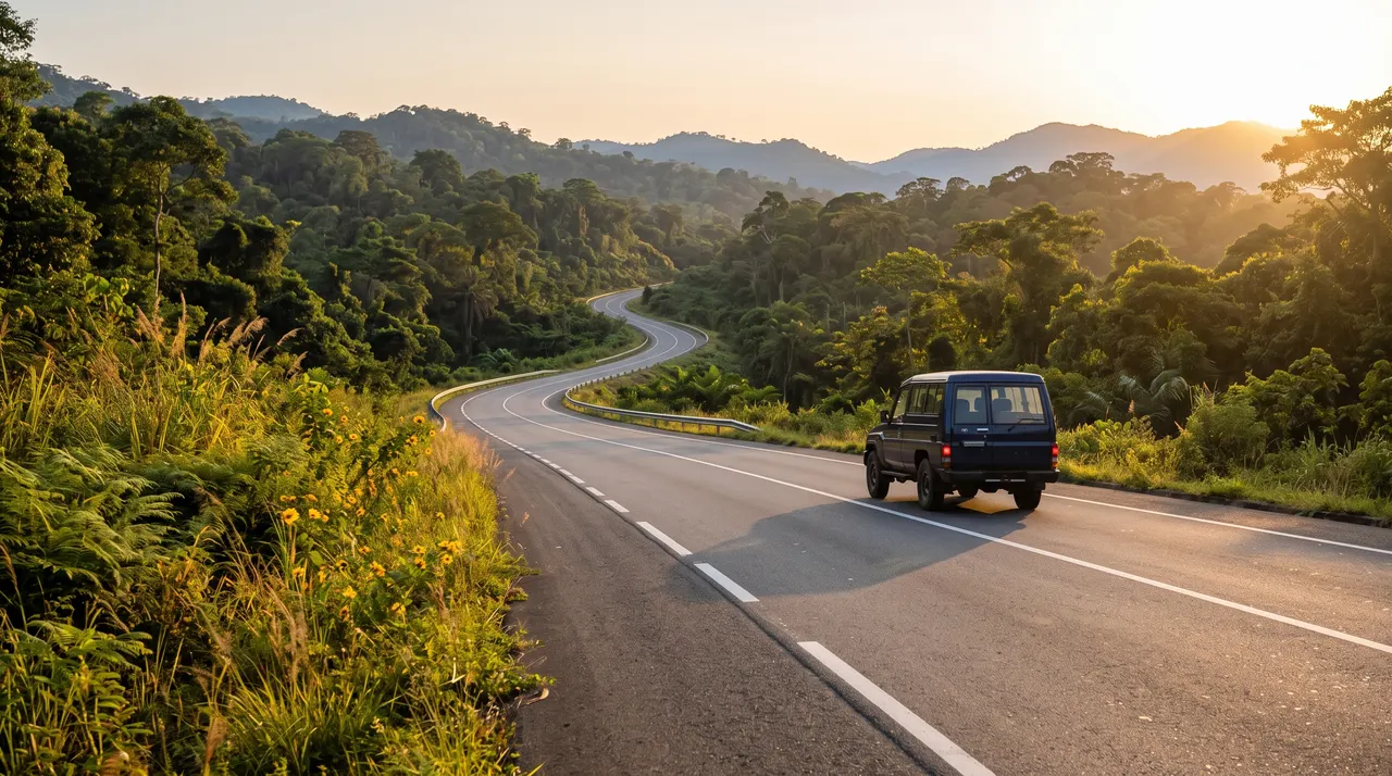 Driving in Republic of the Congo
