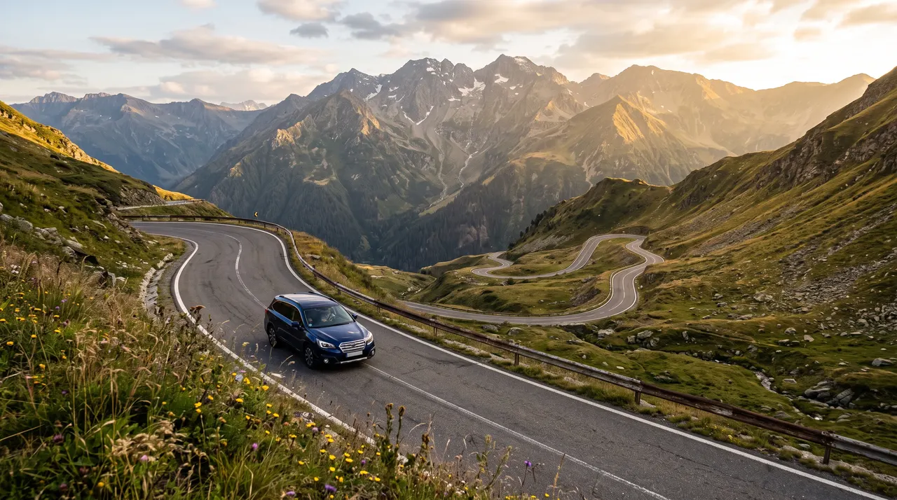 Driving in Romania