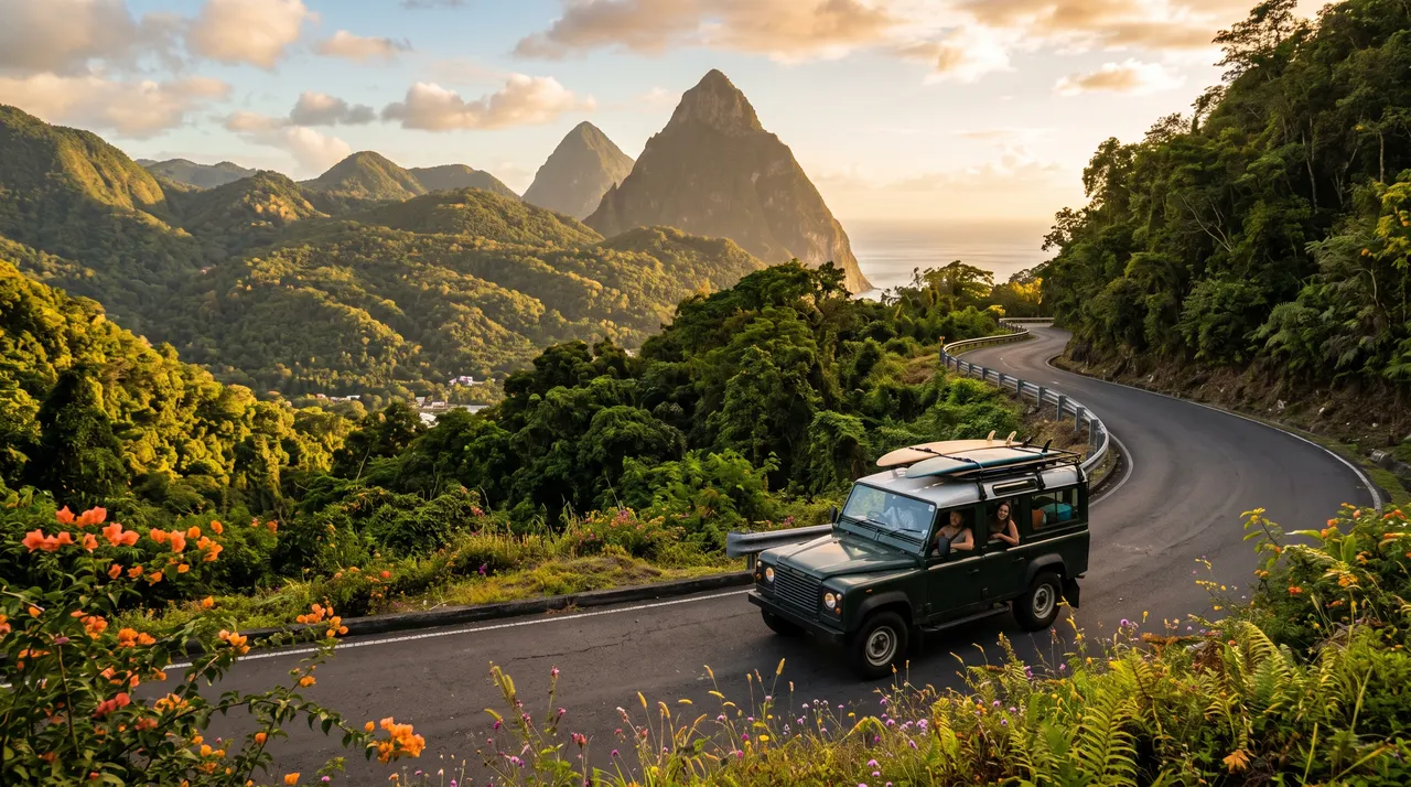 Driving in Saint Lucia with a foreign licence