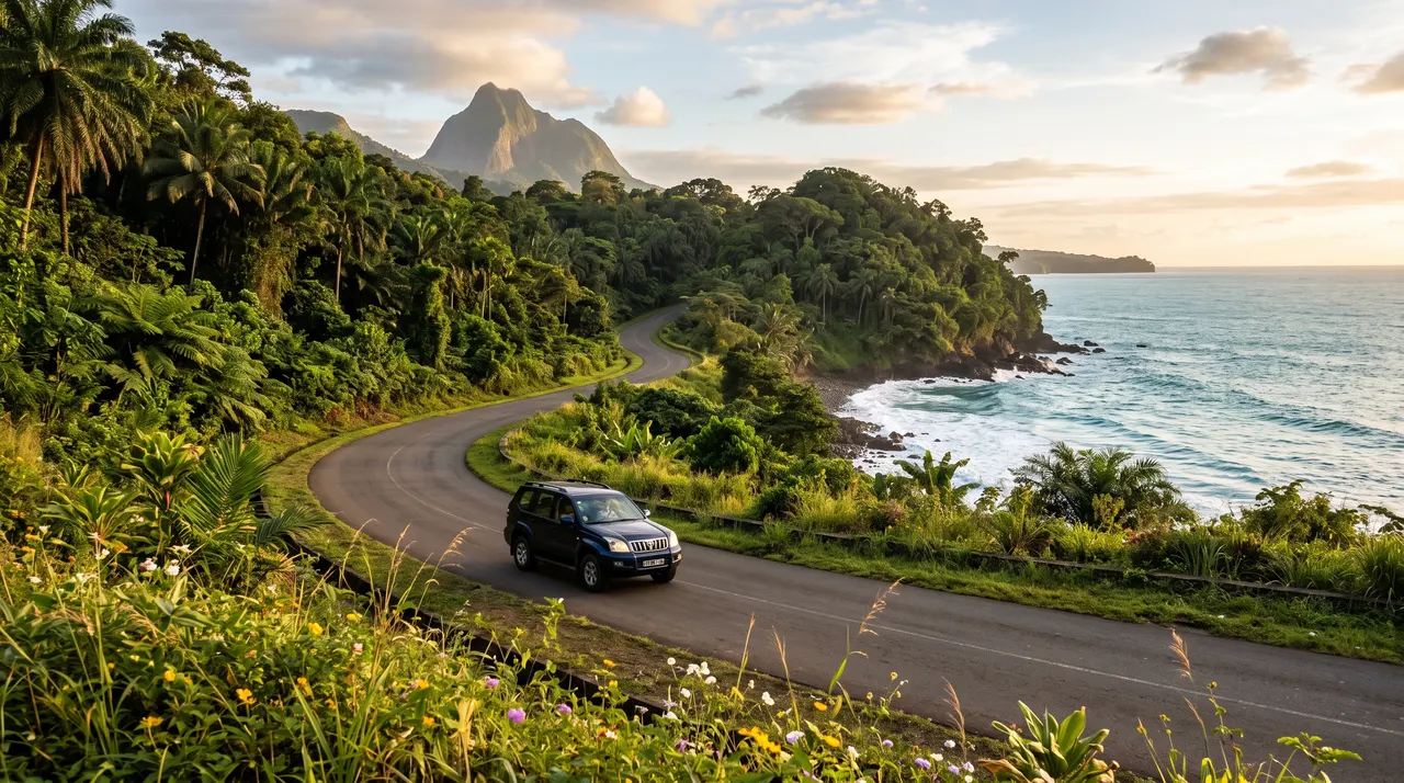 Driving in Sao Tome and Principe with a foreign licence