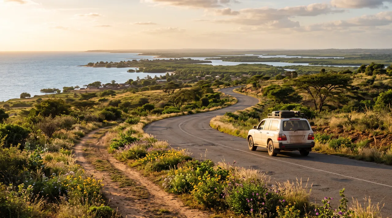 Driving in Senegal