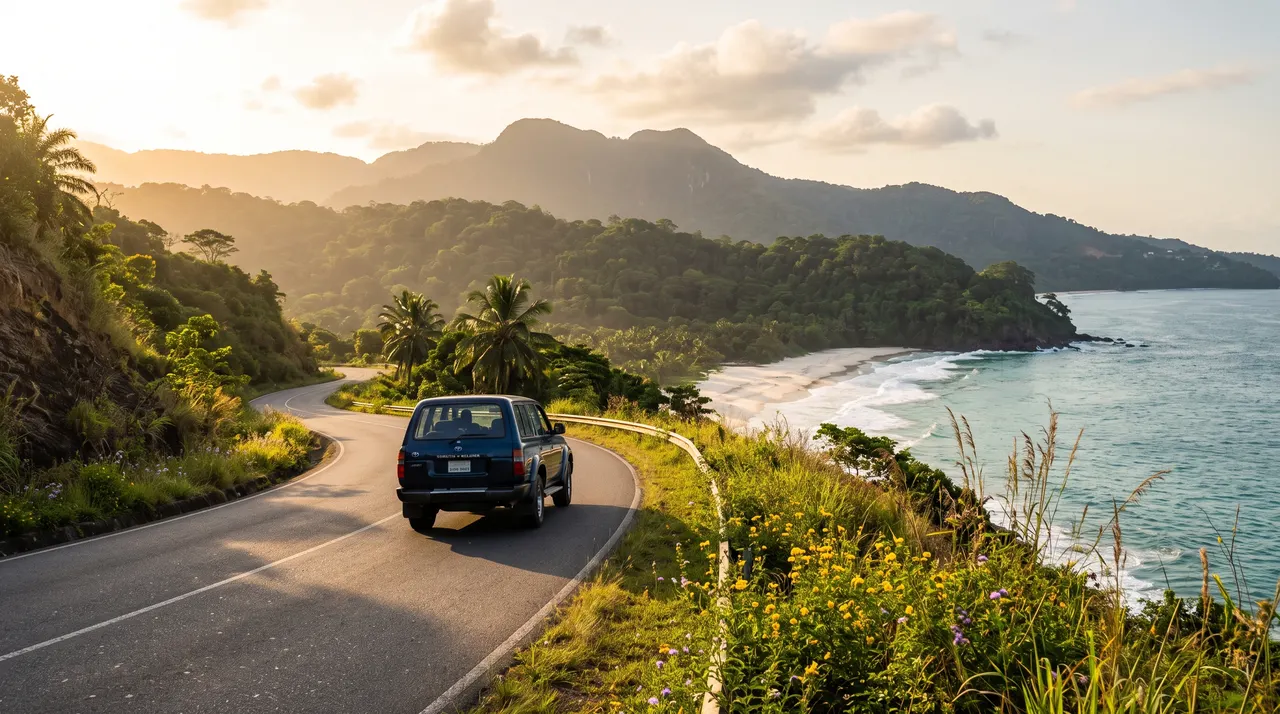 Driving in Sierra Leone