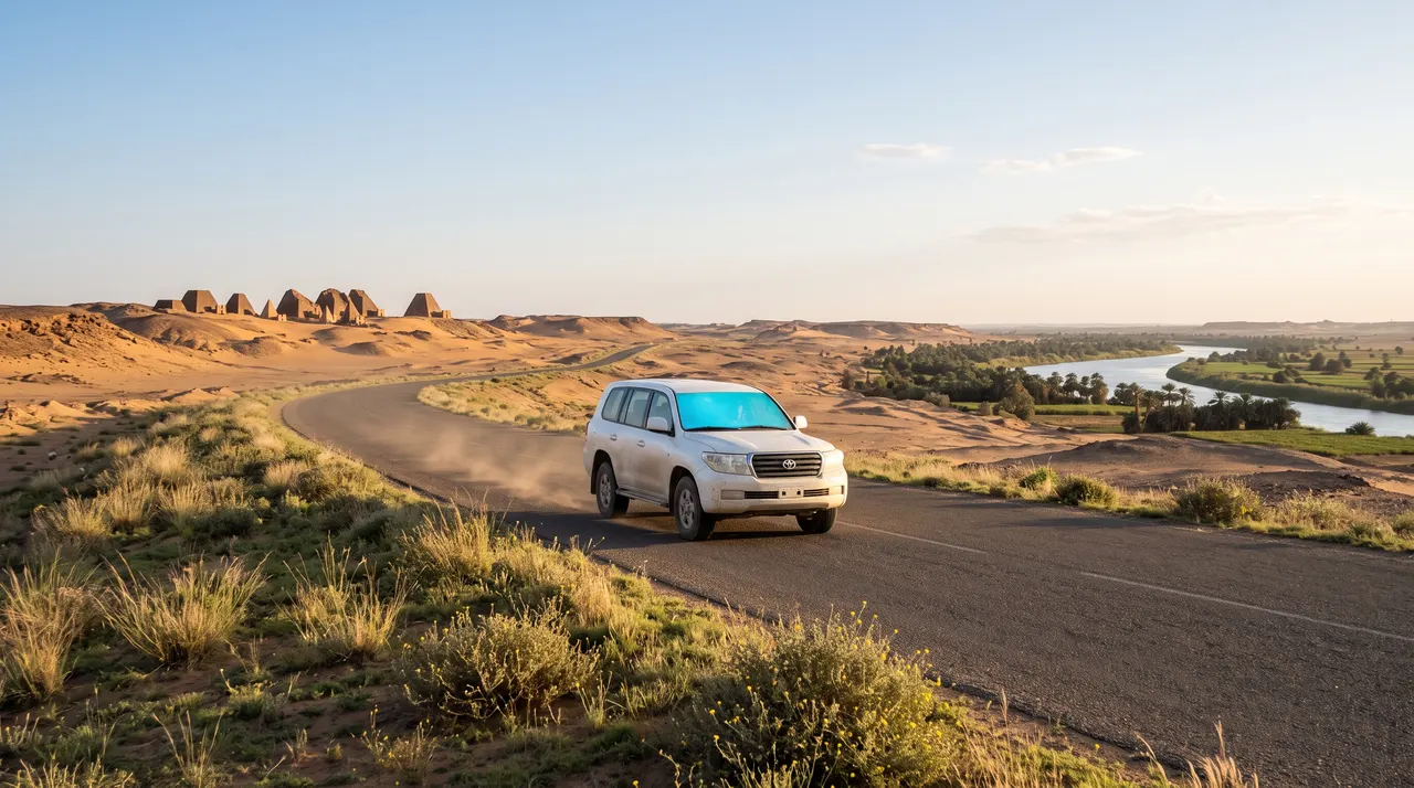 Driving in Sudan