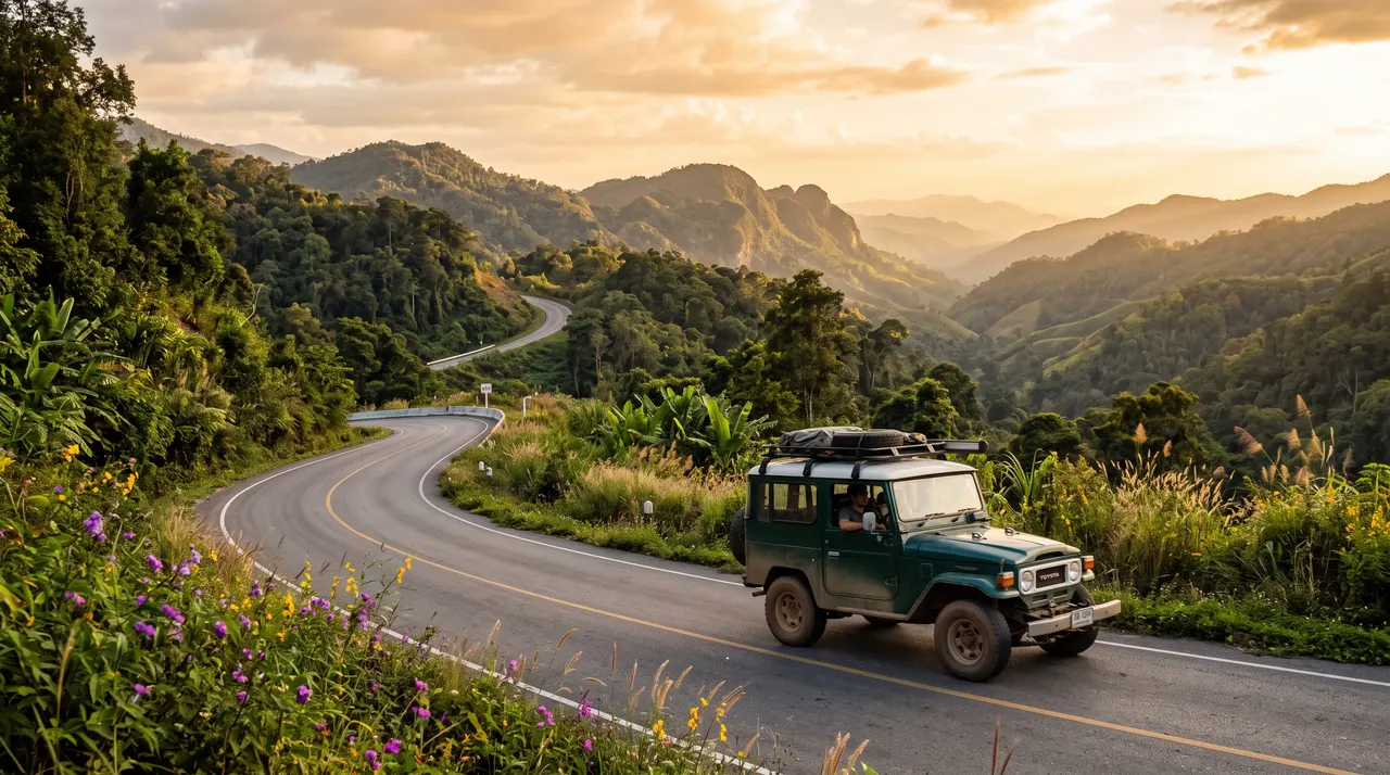 Driving in Thailand
