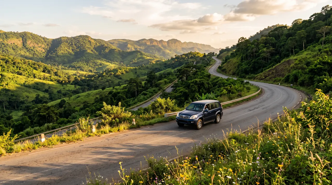 Driving in Togo