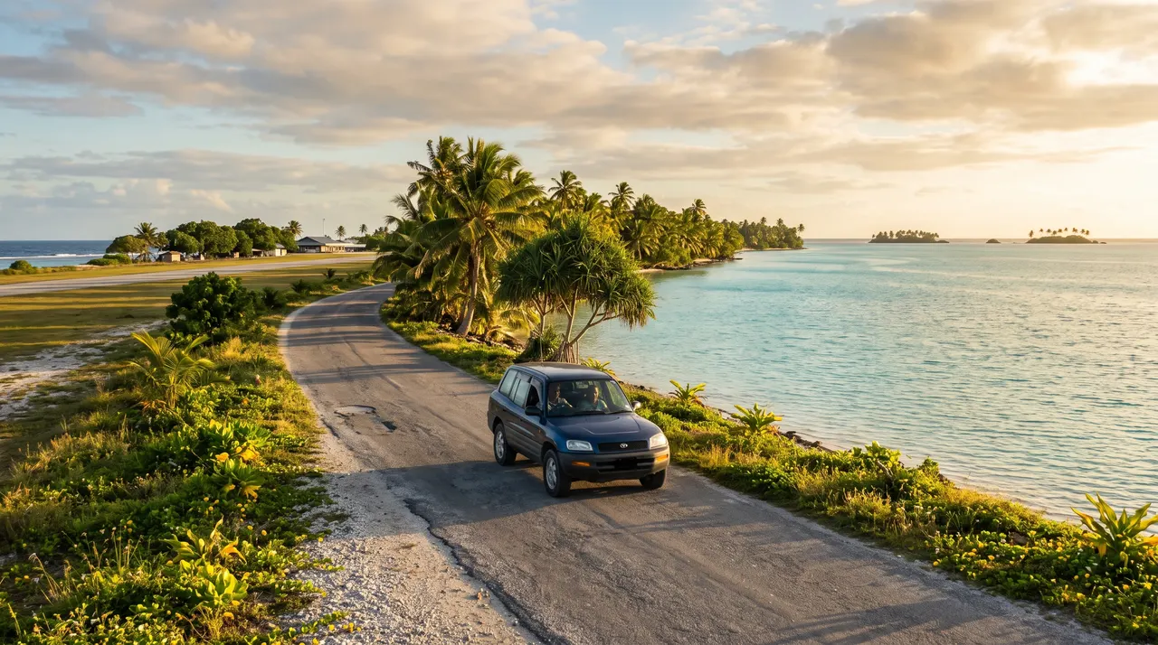 Driving in Tuvalu with a foreign licence