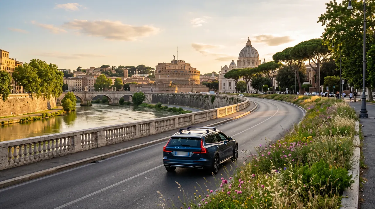Driving in Vatican City
