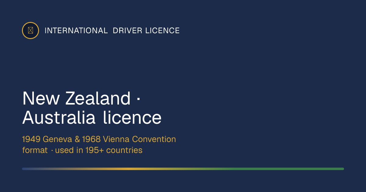 Driving in New Zealand with an Australia License — IDP Rules (2026)